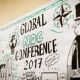 Global NDC Conference 2017, Berlin | © Photo: ODI / Reinaldo Coddou; graphic recording: Jorge Martin