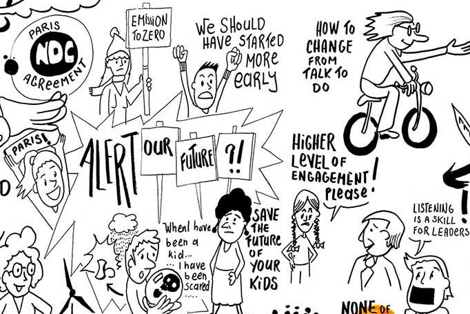 Youth graphic recording
